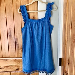 NWOT vineyard vines cotton tank mini dress